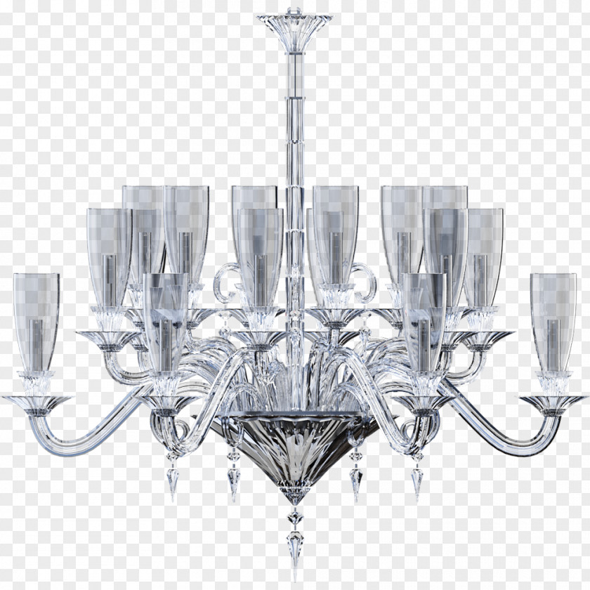 Chandelier Light Fixture Baccarat Building Information Modeling Lighting PNG