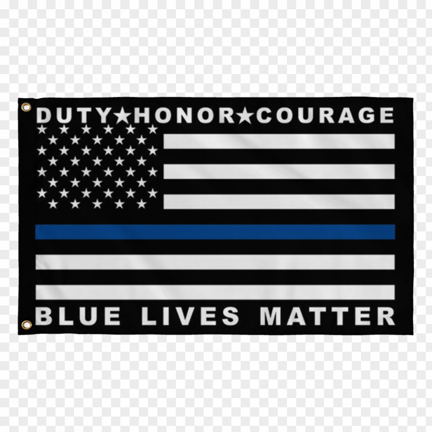 Honour Thin Blue Line United States Police Officer Law Enforcement Lives Matter PNG