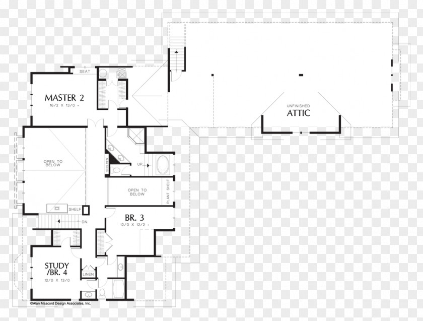 House Floor Plan Design PNG