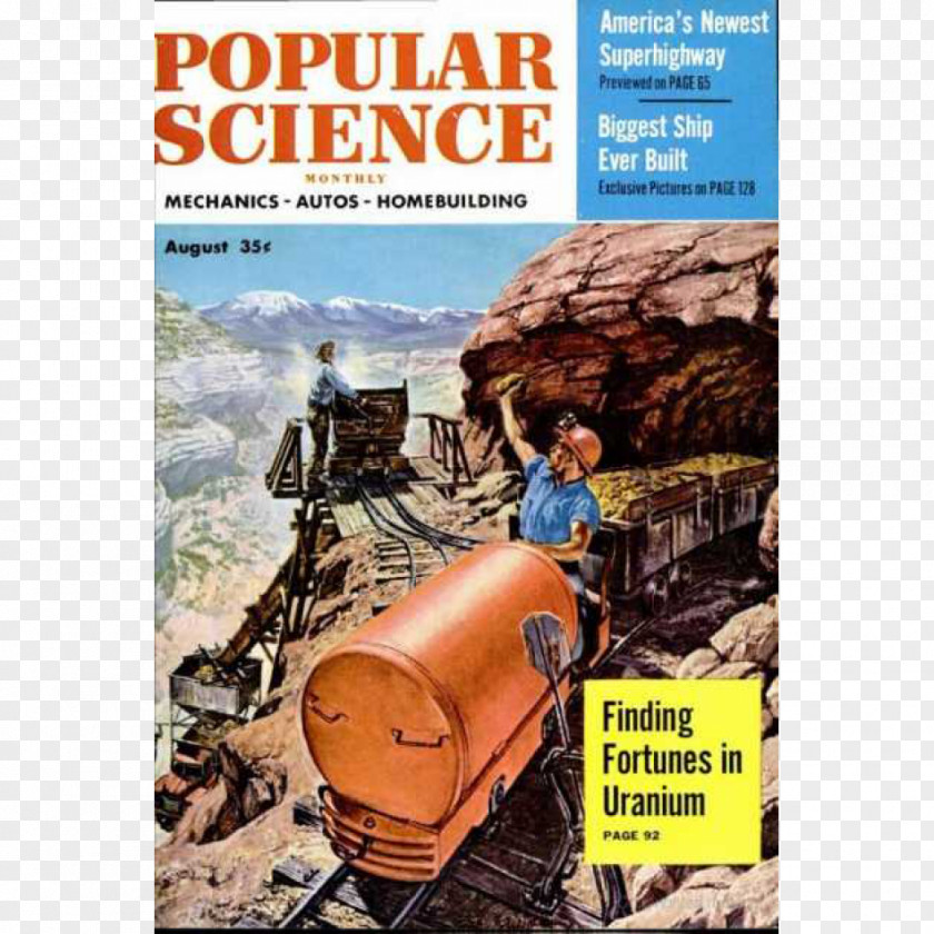 Popular Science Magazine Mechanics PNG