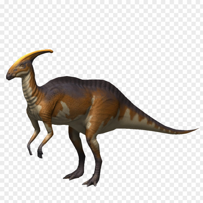 Purple Yellow Dinosaur Maiasaura Parasaurolophus Tyrannosaurus Troodon Compsognathus PNG