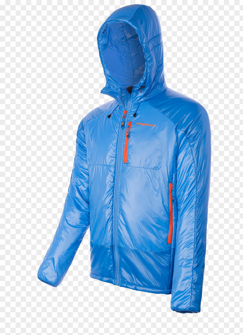 Stretch Tents Hoodie Cobalt Blue PNG