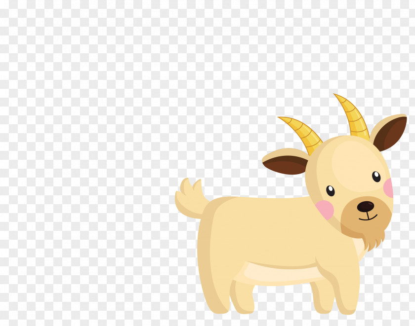 Vector Goat Material Dog Breed Puppy Non-Sporting Group Illustration PNG
