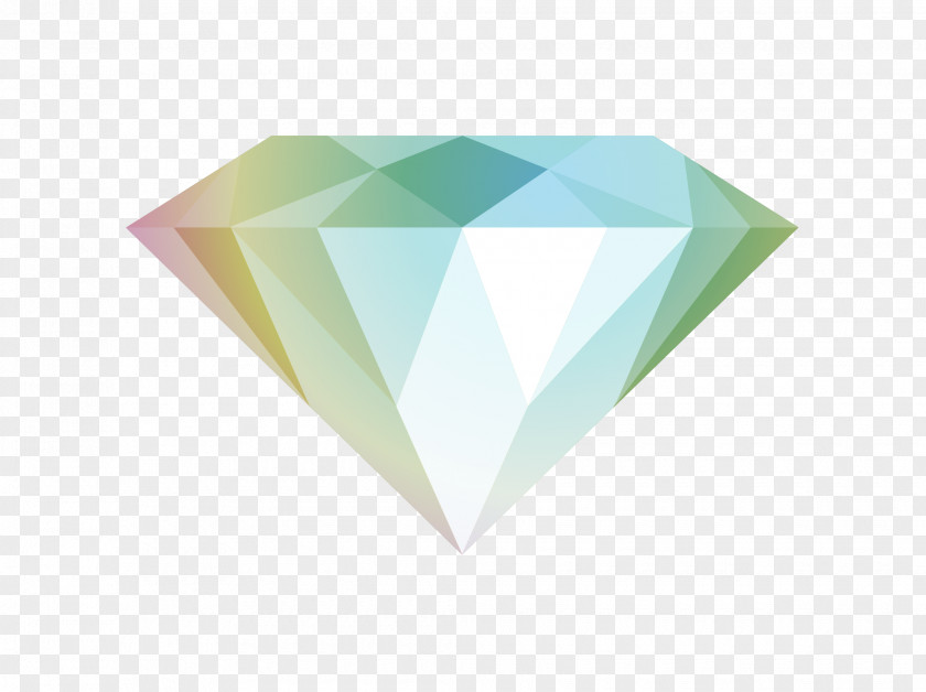 Diamond Graphic Design Green Triangle PNG