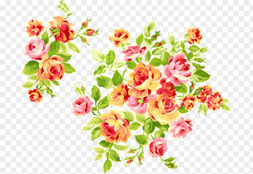 Flower Picture Frames Garden Roses Decoupage Clip Art PNG