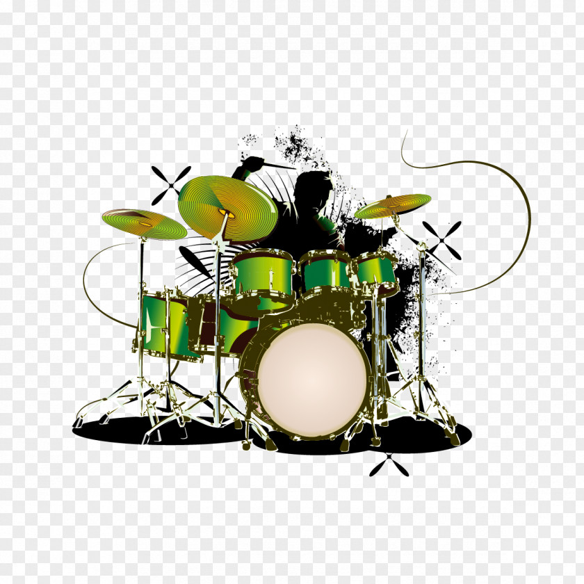 Ink Drums Drummer PNG