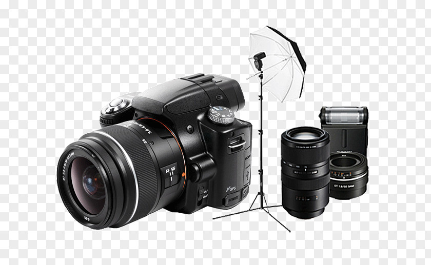 Photographe Digital SLR Camera Lens Sony Alpha 55 Mirrorless Interchangeable-lens Single-lens Reflex PNG