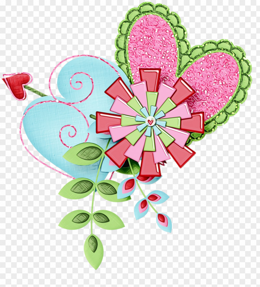 Pink Heart Plant PNG