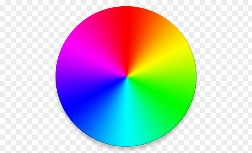 Yellow Gradient RGB Color Model Theory Wheel CMYK PNG
