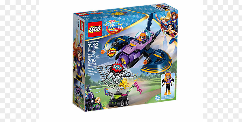Batgirl Lego Minifigure DC Super Hero Girls Toy Heroes PNG
