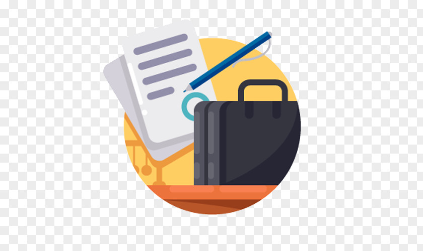 Black Office Documents And Work Packages Royalty-free Icon PNG
