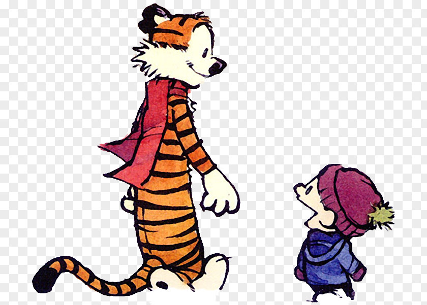 Calvin And Hobbes It's A Magical World: Collection Comics Wallpaper PNG