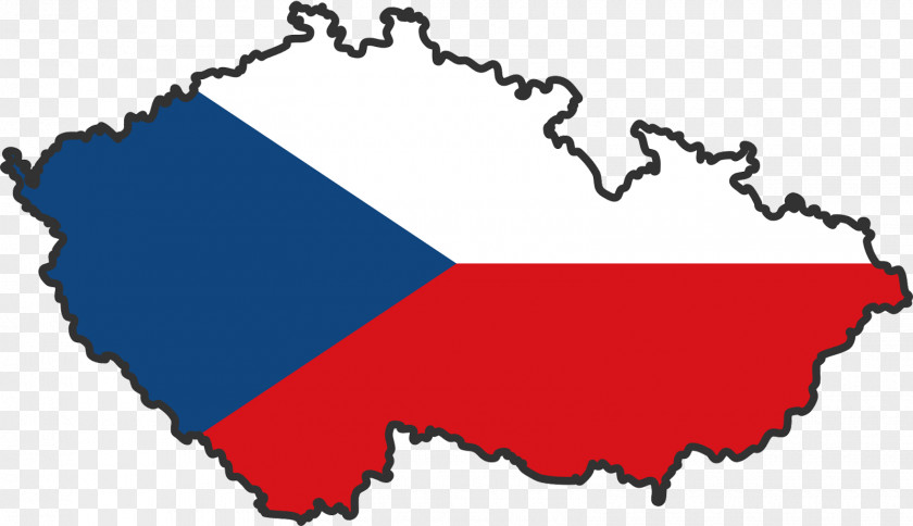 Country Flag Of The Czech Republic Map Clip Art PNG