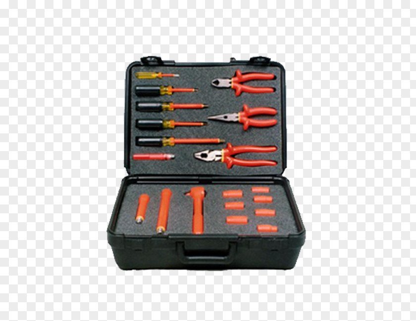 Electrician Tools Set Tool Boxes Screwdriver PNG