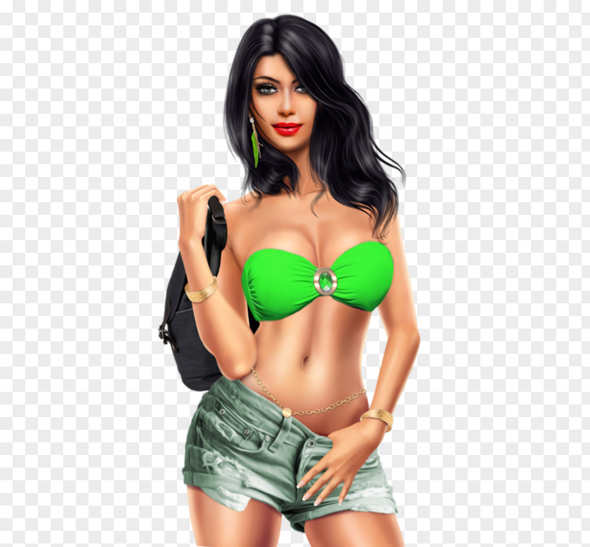 Fashion Art Woman PNG