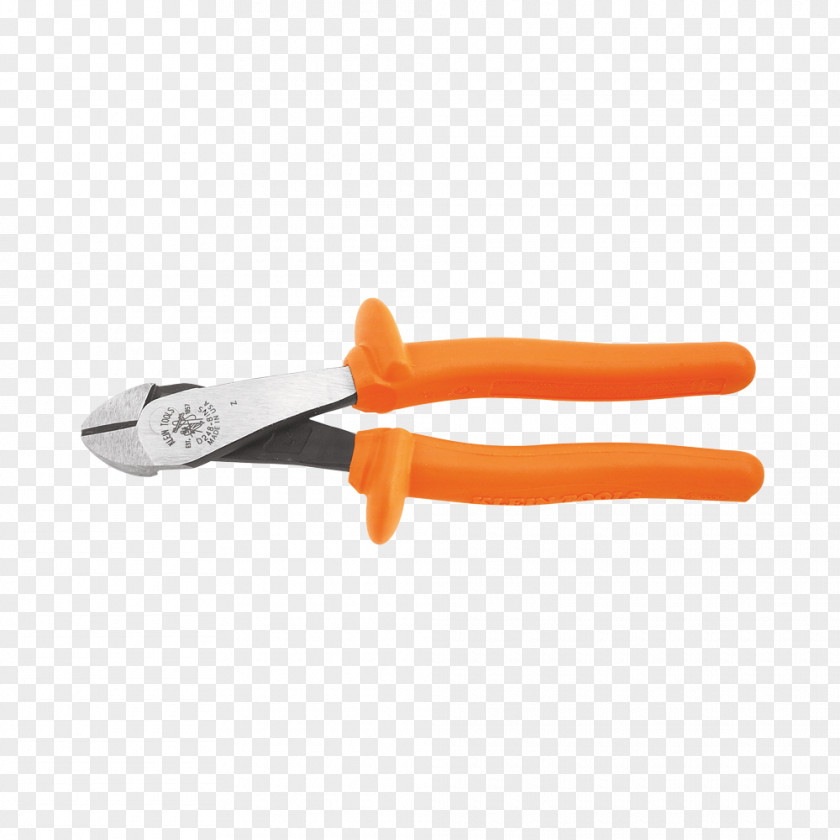 Pliers Diagonal Lineman's Klein Tools Hand Tool PNG