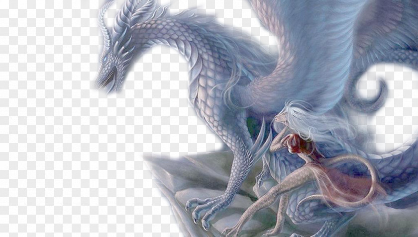 Ancient Ferocious Dragon Chinese Mythology Wallpaper PNG