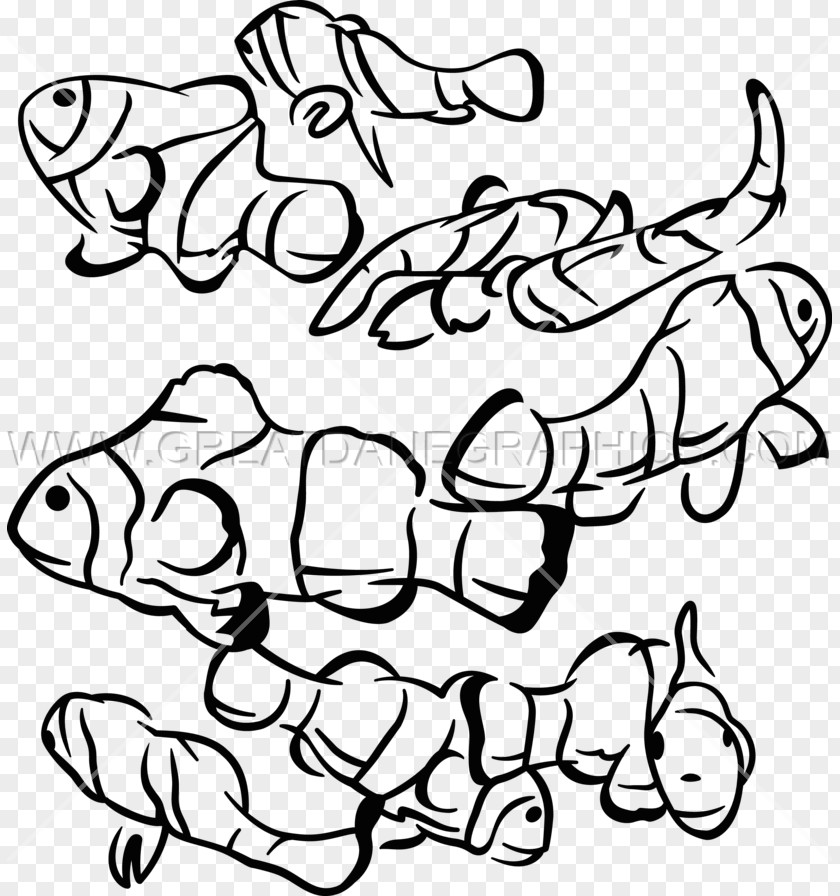 Clown Fish Mammal Finger Visual Arts White Clip Art PNG