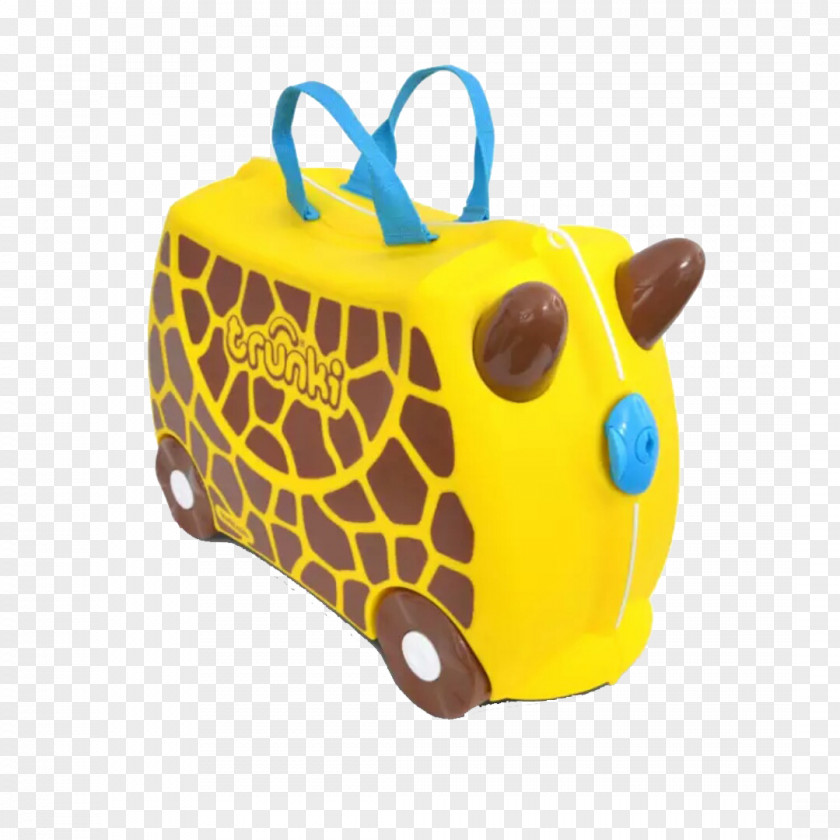 Cute Suitcase Singapore Trunki Giraffe Baggage PNG