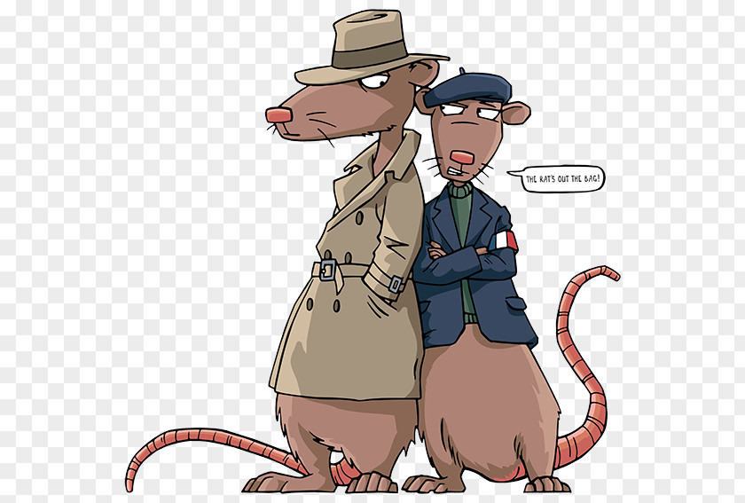 Rat & Mouse Horrible Histories Character Sketch PNG
