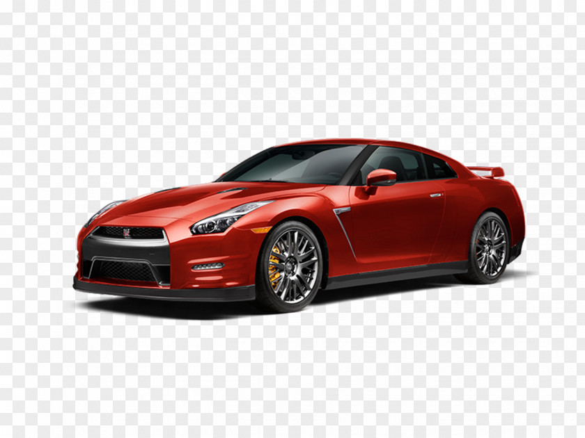 Red Car 2016 Nissan GT-R NV Murano PNG