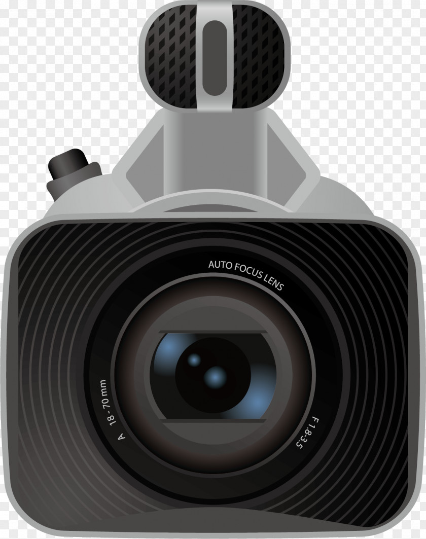 Webcam Vector Material Digital SLR Camera Lens PNG