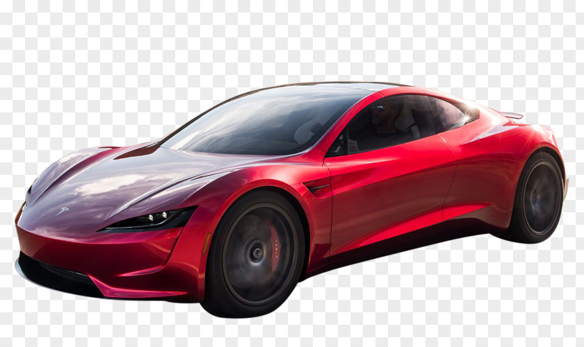 Car Tesla Roadster Sports Motors PNG