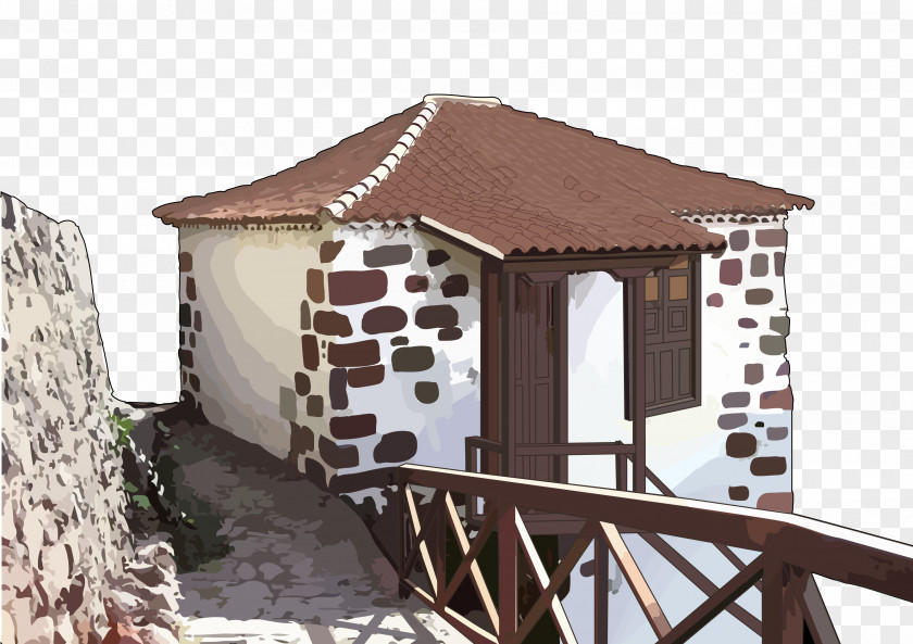 House Canary Islands Roof Residential Building Architecture PNG