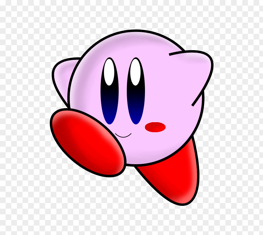 Kirby Vector Clip Art Snout Smiley PNG