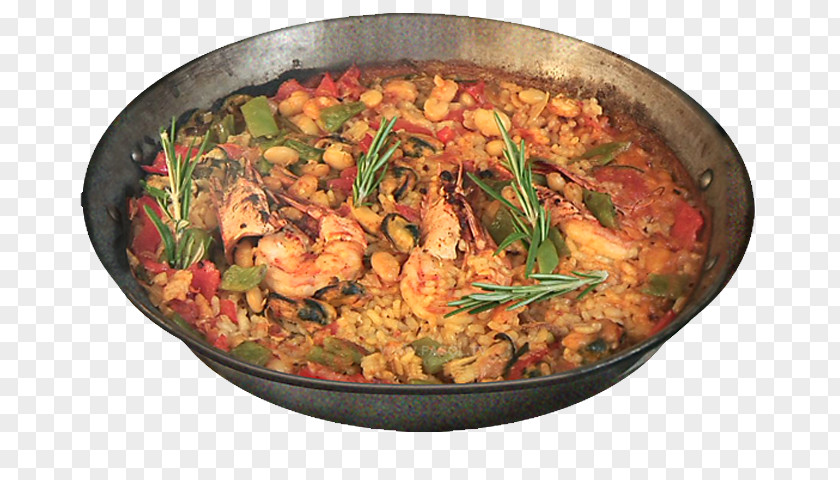 Rice Paella Spanish Cuisine Biryani Recipe Bomba PNG