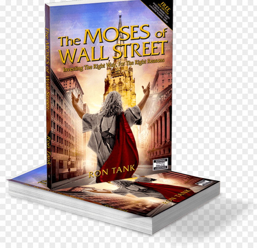 Book The Moses Of Wall Street: Investing Right Way For Reasons Bible Investor Triple Tank System Model Book: PNG