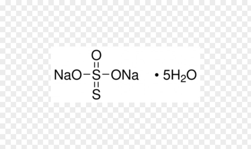 Sodium Thiosulfate Acetate Acetic Acid Ester Chemistry PNG