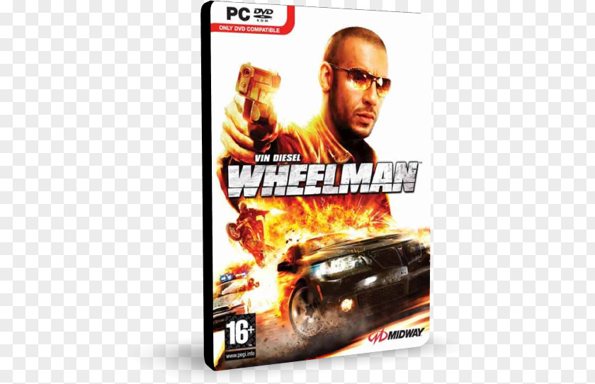 Vin Diesel Wheelman Video Games PlayStation 3 Xbox 360 PNG