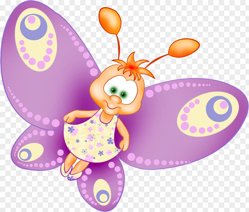 Cartoon Butterfly Fairy Clip Art PNG