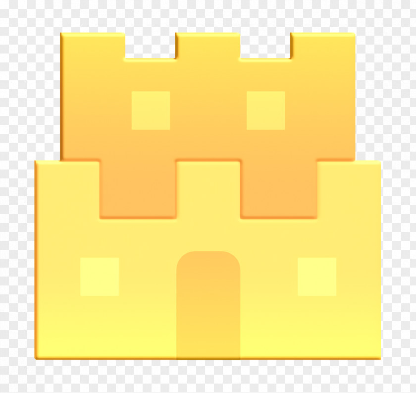 Game Assets Icon Castle Fortress PNG