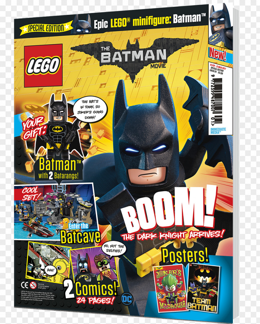 Lego Friends Logo Batman Batgirl Film LEGO Magazine PNG