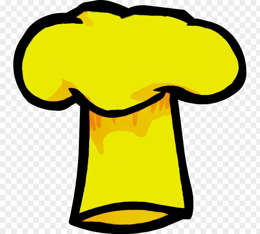 Symbol Yellow Chef Hat PNG