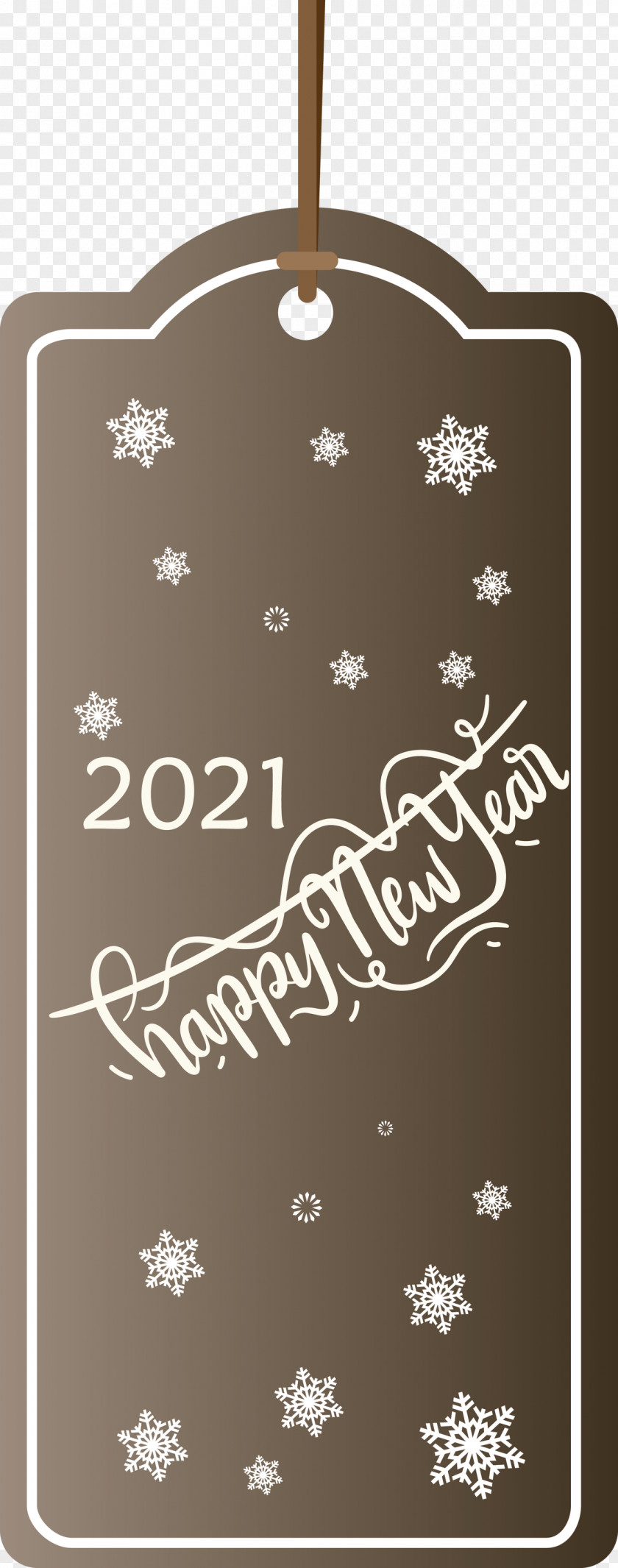 2021 Happy New Year PNG