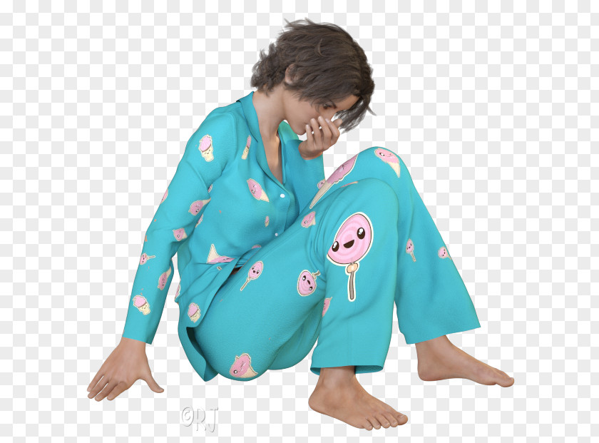 Allergy Turquoise Nightwear Clothing Child Pajamas PNG