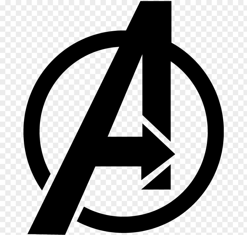 Avengers Characters Clipart The Logo Decal Sticker Stencil PNG