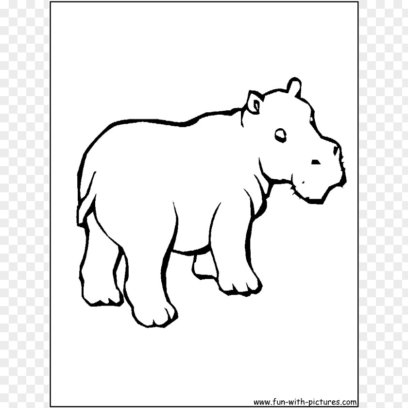 Cartoon Hippo Pictures Hippopotamus Coloring Book Cuteness Hungry Hippos Child PNG
