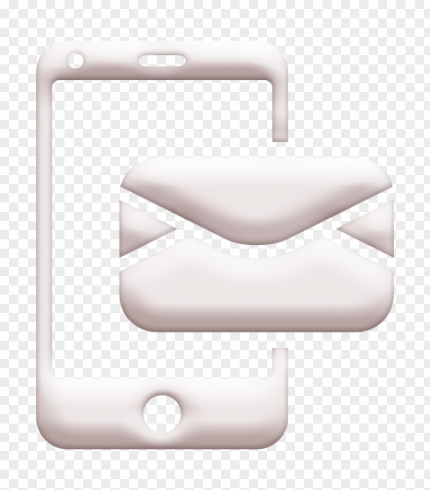 Email Message By Mobile Phone Icon Basic Icons Sms PNG