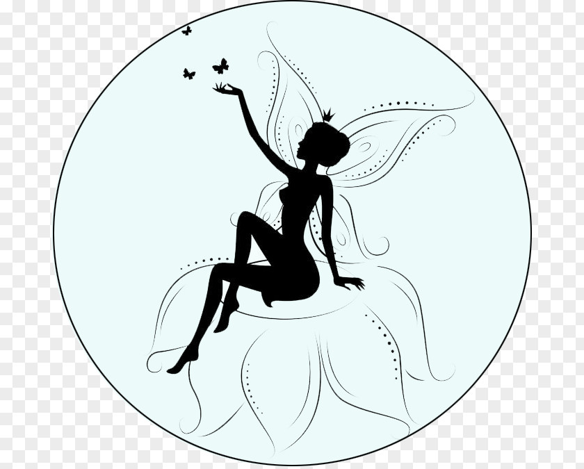 Fairy Royalty-free Silhouette PNG