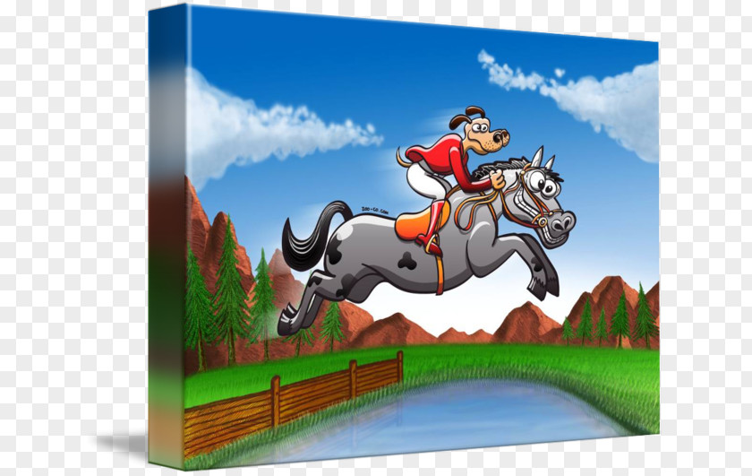 Horse Paper Post Cards Dog Equestrian PNG
