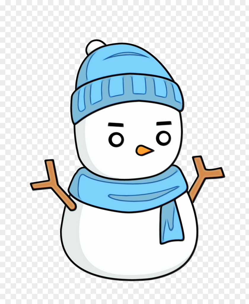 Cartoon Snowman PNG