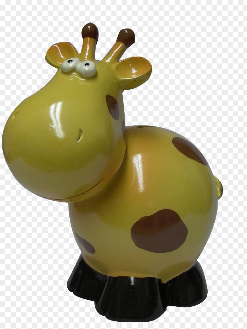 Northern Giraffe Alcancía Ceramic Head PNG