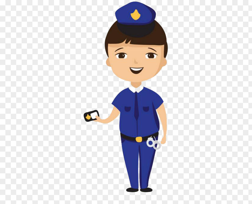 Uniformed Police Cartoon Uniform PNG