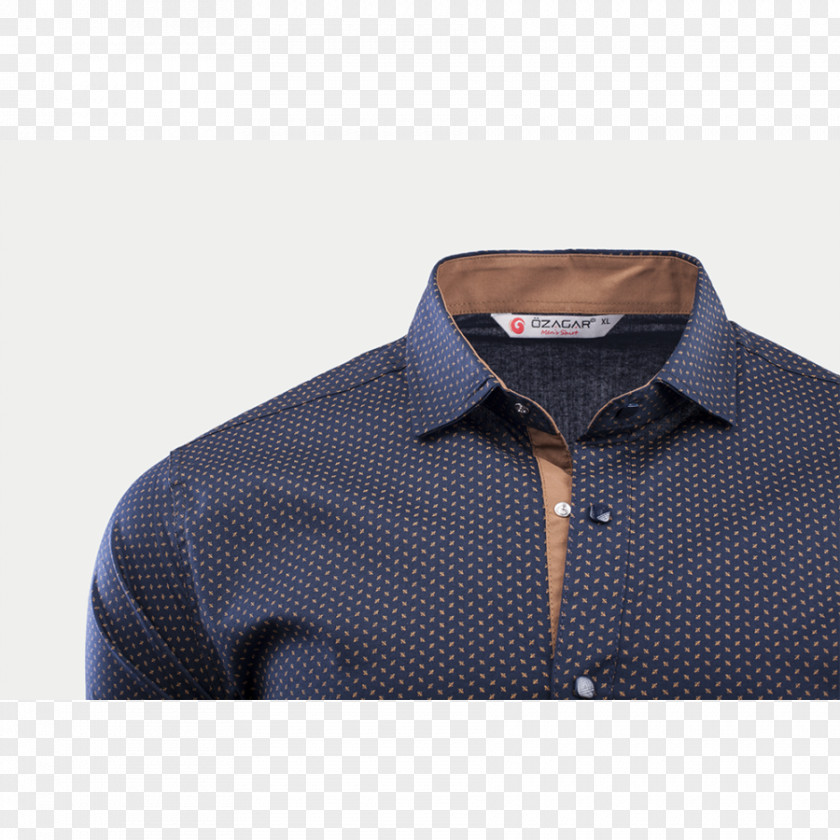 Dress Shirt Collar Plaid Sleeve Button PNG