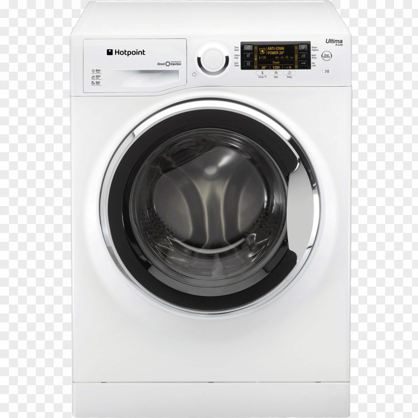 Hotpoint Ultima S-Line RPD 9467 Washing Machines 10kg Machine Home Appliance PNG