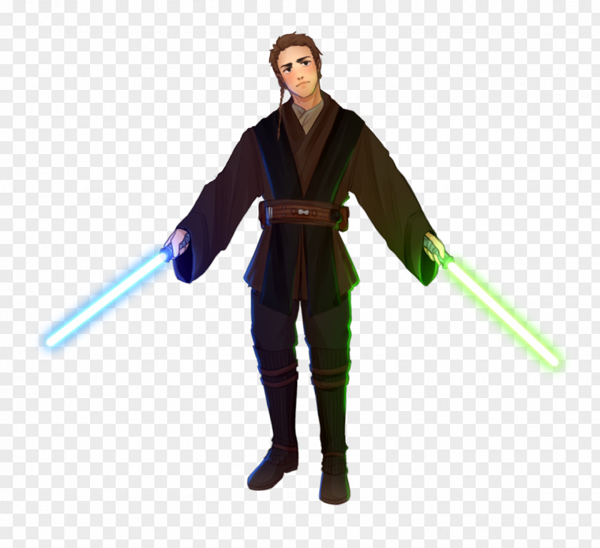 Luke Skywalker Anakin Obi-Wan Kenobi Kyle Katarn Star Wars Family PNG